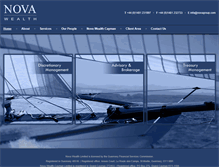 Tablet Screenshot of novagroup.com